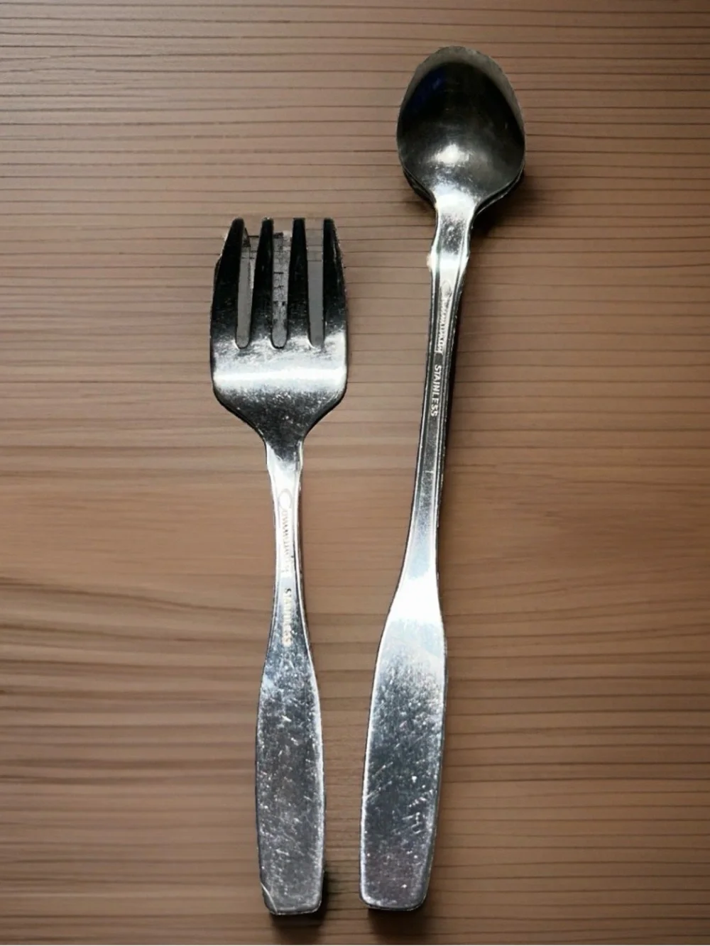 Oneida Stainless Flatware  - PAUL REVERE 2pc Baby Feeding Set COMMUNITY USA MADE